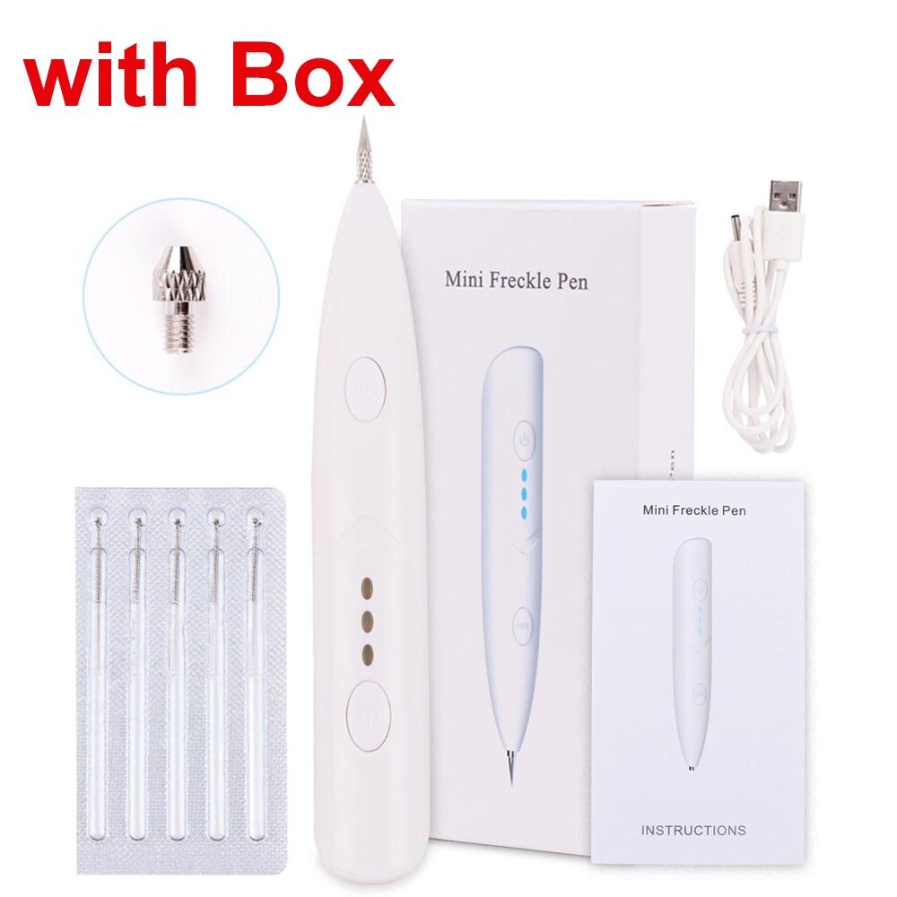 Skin Tag Remover Electric Plasma Pen Pore Cleaner Mole Wart Tattoo Freckle Dark Spot Removal for Face Beauty Facial Skin Care