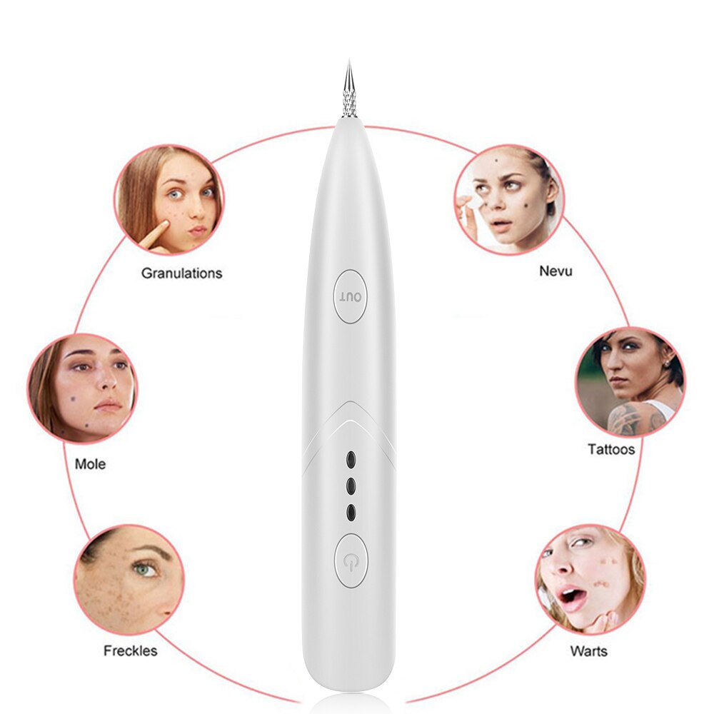 Skin Tag Remover Electric Plasma Pen Pore Cleaner Mole Wart Tattoo Freckle Dark Spot Removal for Face Beauty Facial Skin Care