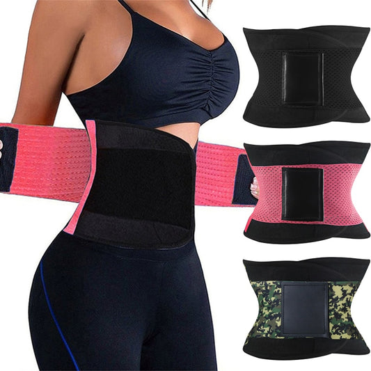 Burvogue Shaper Women Body Shaper Slimming Shaper Belt Girdles Firm Control Waist Trainer Cincher Plus size S-3XL Shapewear