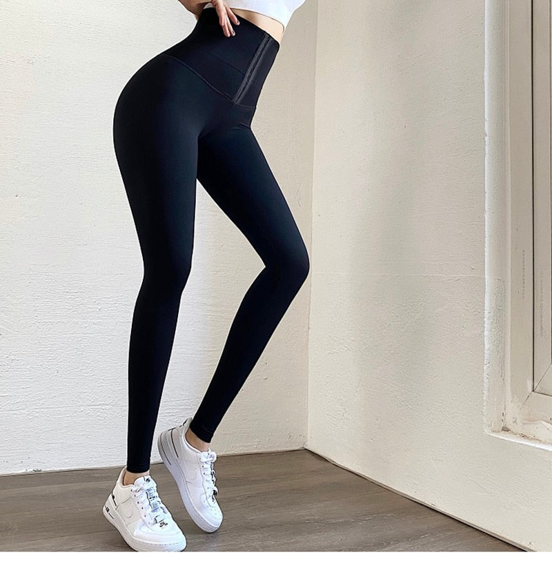 Women Leggings For Fitness High Waist Leggings Push Up Sports Leggings Plus Size 3XL Women Sexy Slim Black Leggings Sportswear