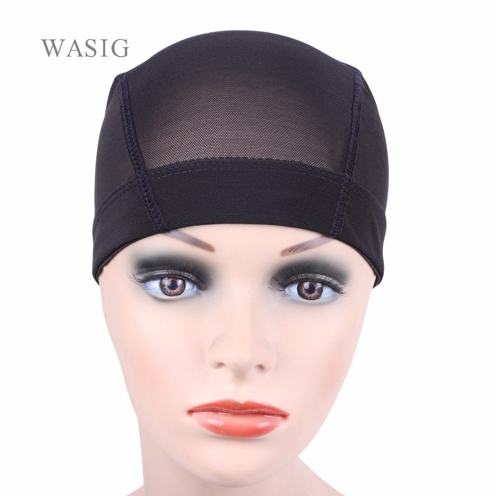 5 Pcs/lot Dom cap Mesh Cap wig cap for making wigs Weaving Cap hair net Elastic Nylon Breathable Mesh hairnets