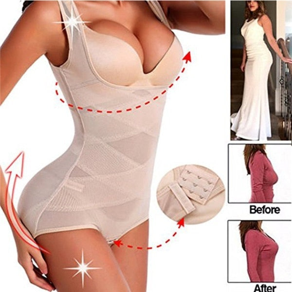 Plus size Women Body shaper Slimming underwear corset slimming pants shapewear waist trainer corrective underwear tummy Control