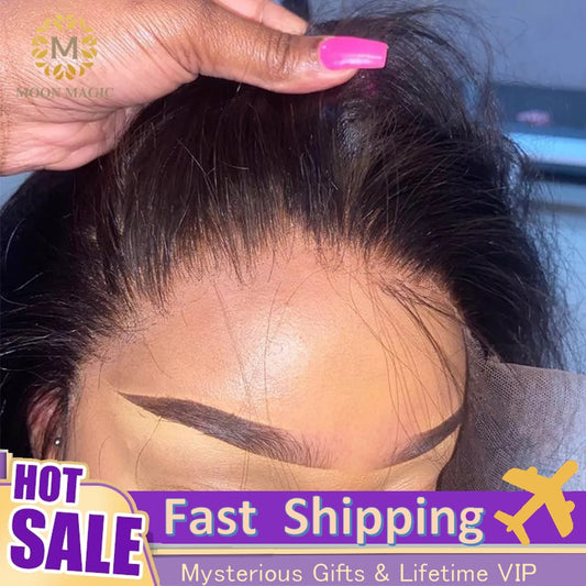 13x4 Lace Frontal Wig Straight Lace Front Human Hair Wigs For Women Full 250 Density Lace Wig Preplucked And Bleached Knots