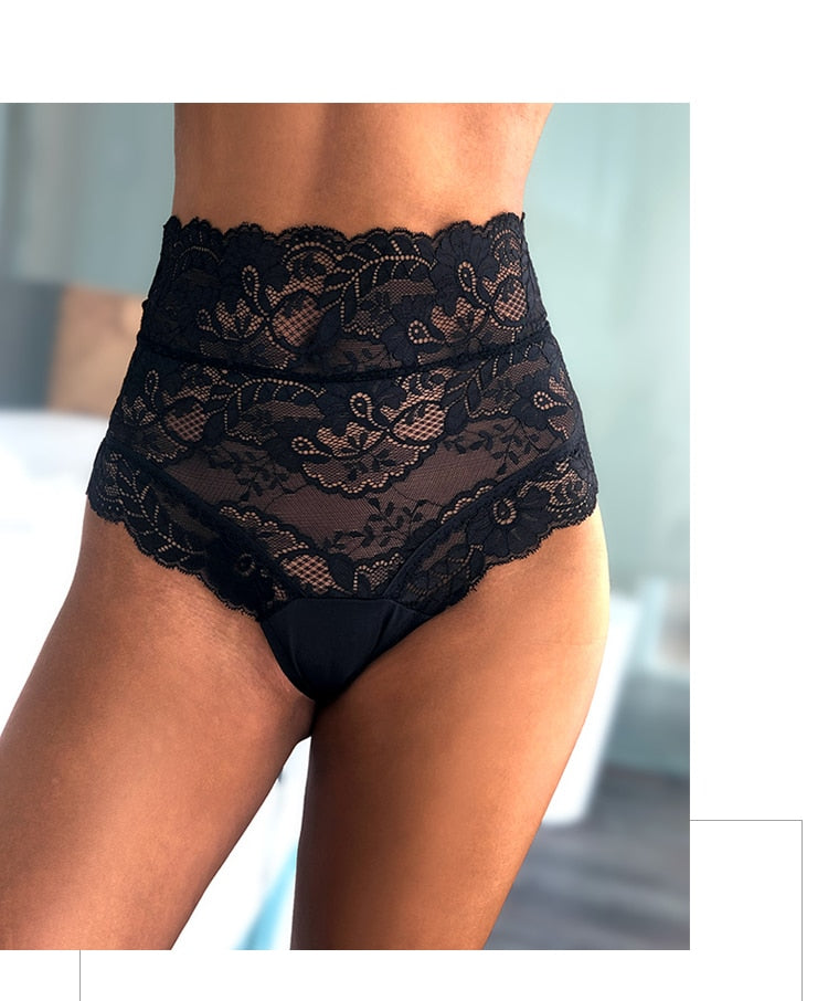 Panties for Woman Underwear Sexy Lace Breathable Soft Lingerie Female Briefs Panty Sexy Transparent Women's Underpants