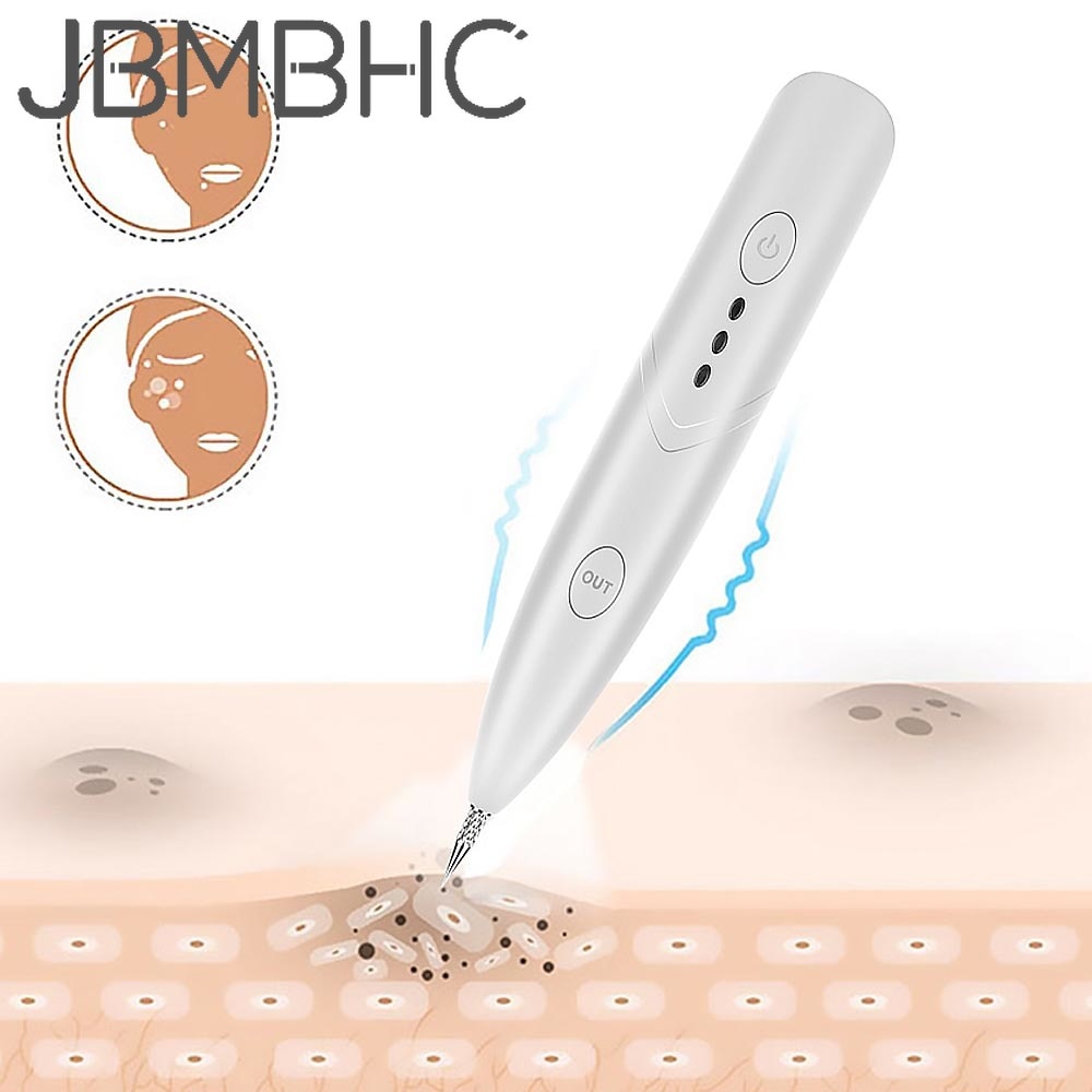 Skin Tag Remover Electric Plasma Pen Pore Cleaner Mole Wart Tattoo Freckle Dark Spot Removal for Face Beauty Facial Skin Care